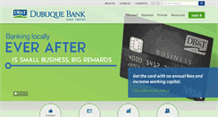 Desktop Screenshot of dubuquebank.com
